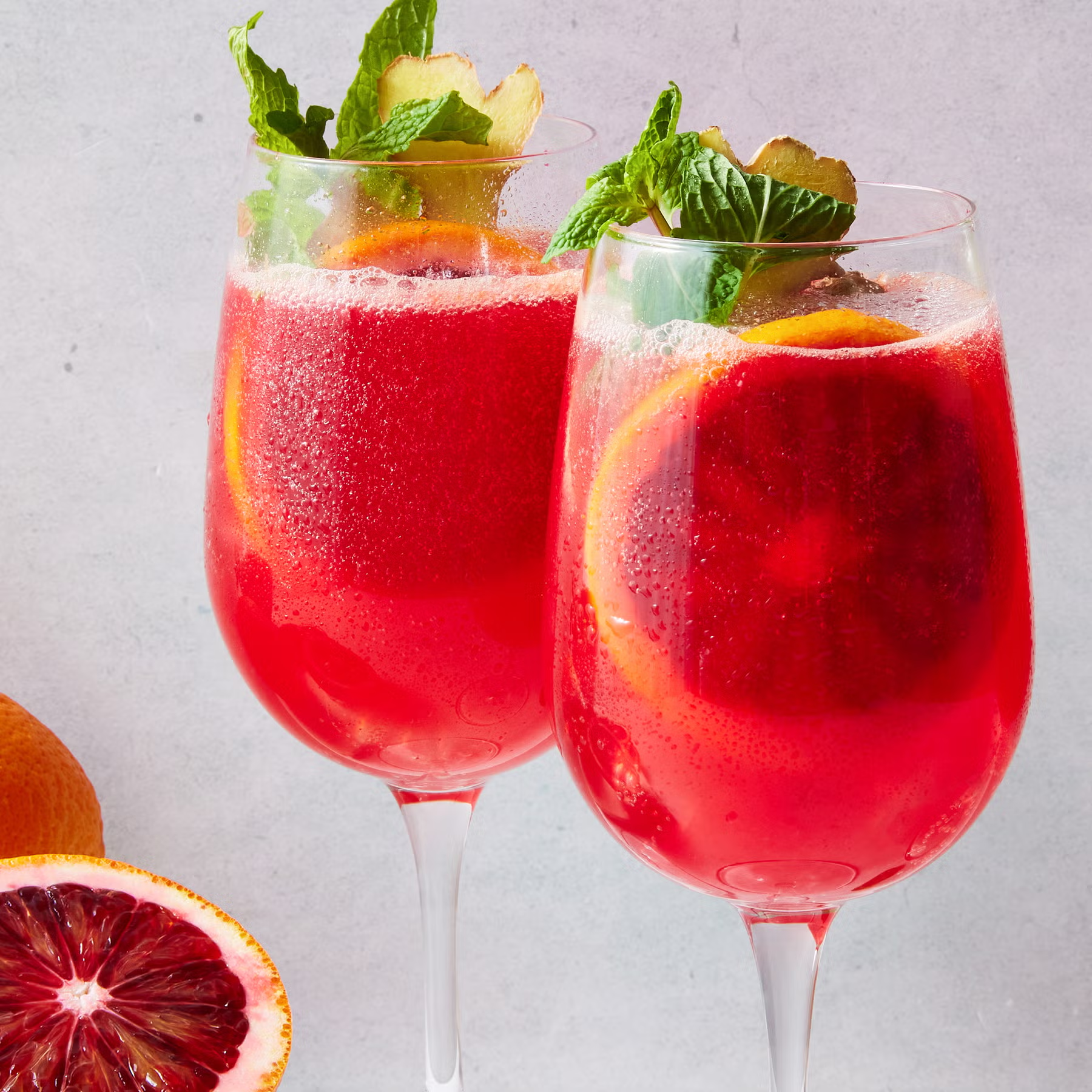 Blood Orange Mocktail Spritzer Image