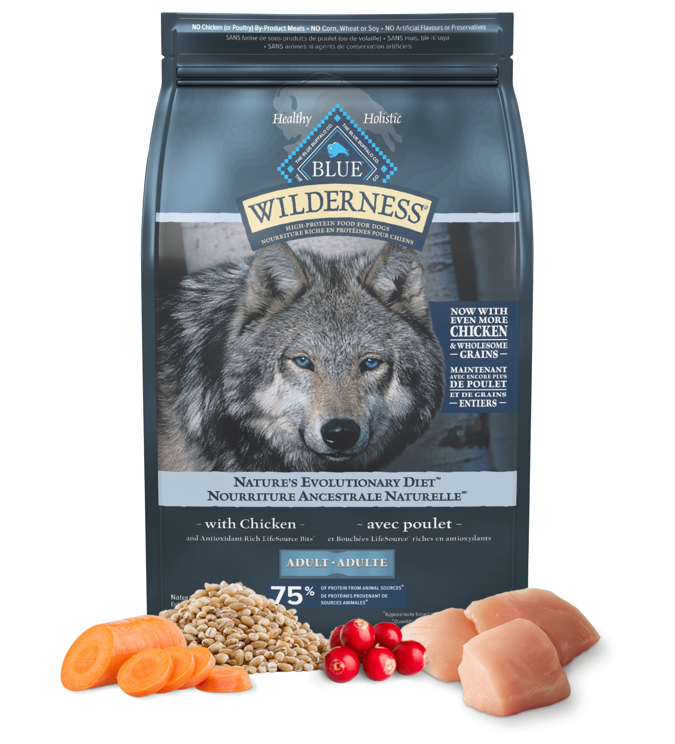 Wilderness Adult Dog Chicken Image