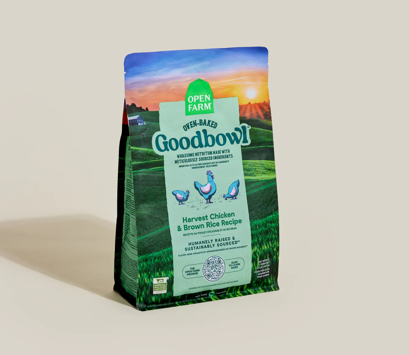 Goodbowl Harvest Chicken & Brown Rice Recipe Dry Dog Food Image 0