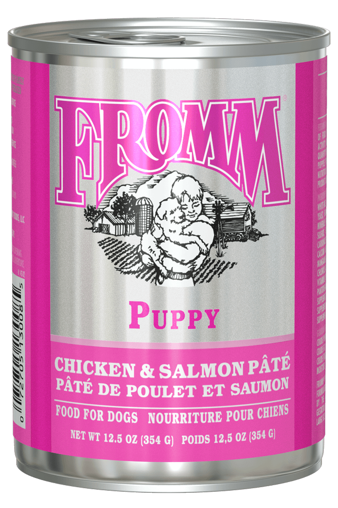 Classic Puppy Chicken & Salmon Pâté Wet Dog Food Image
