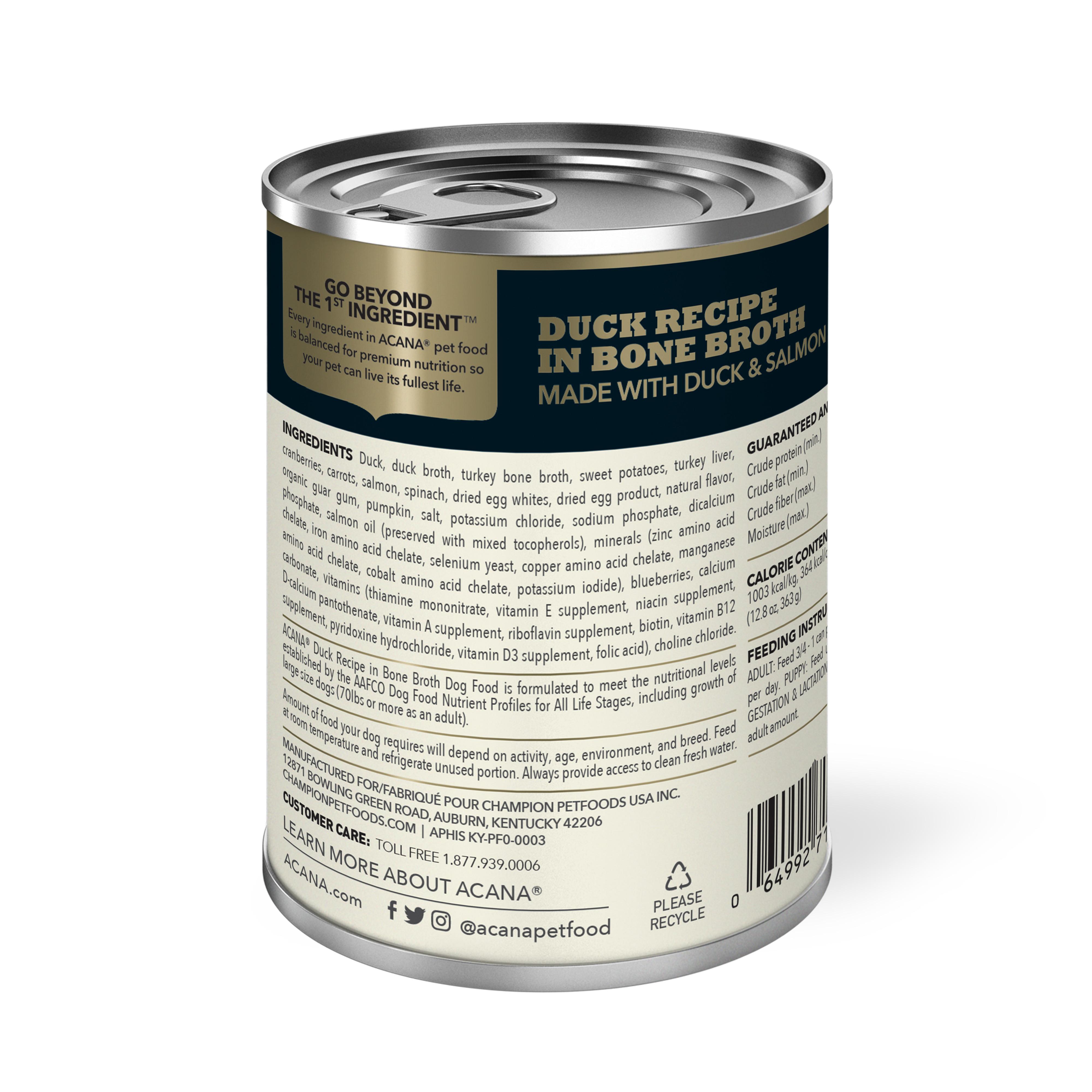 ACANA Premium Chunks - Duck Recipe in Bone Broth Image 1