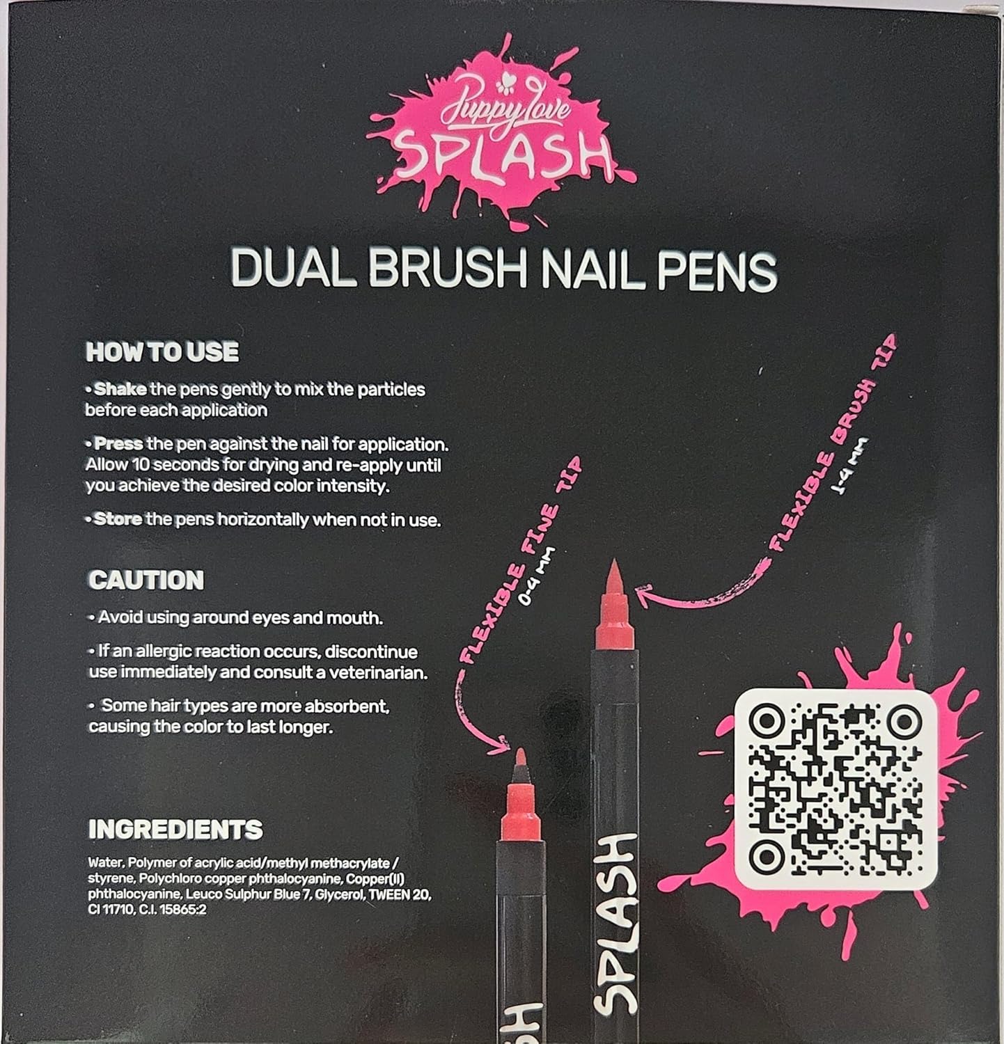 Dual Brush Nail Pens Image 3