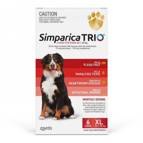 Image for Simparica Trio Red