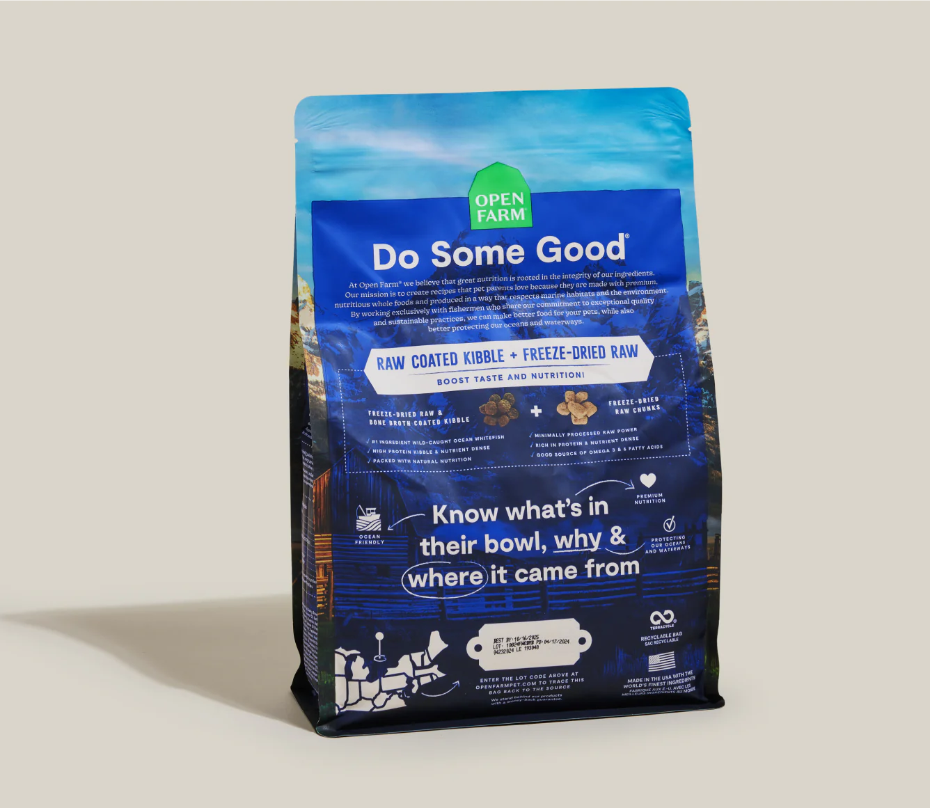RawMix Wild Ocean Recipe with Ancient Grains Dry Dog Food Image 3