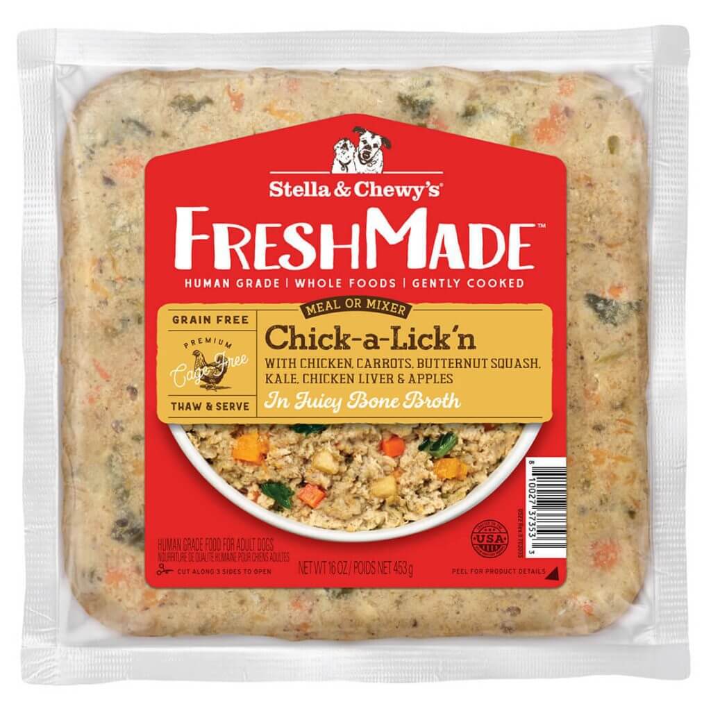 Chick-a-Lick'n Frozen Dog Food Image