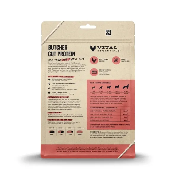 Freeze-Dried Raw Chicken Entree Dog Food Nibs Image 1