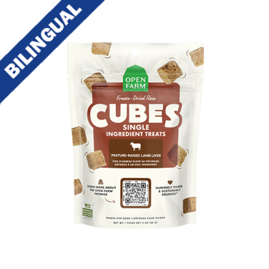 Freeze-Dried Raw Single Ingredient Treat Cubes Lamb Liver Image