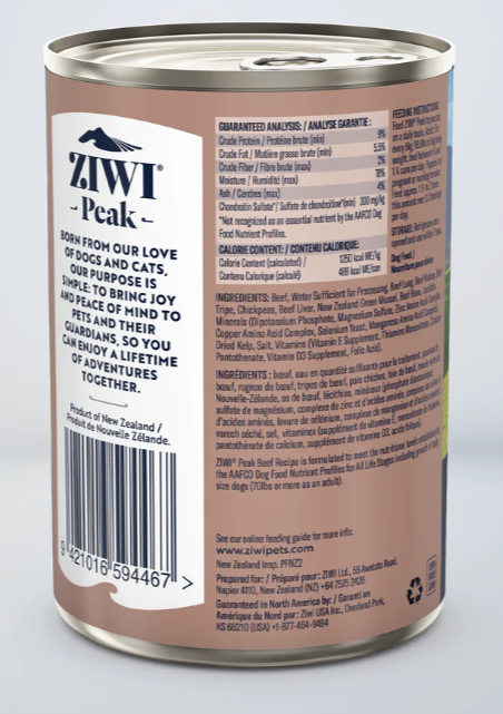 Ziwi Wet Beef Recipe Image 1