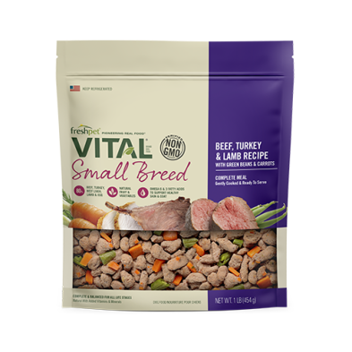 Small Breed Beef, Turkey & Lamb Recipe Fresh Dog Food Image 0