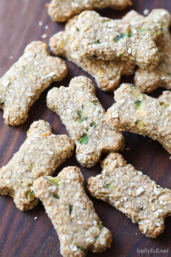 Banana Zucchini Bread Homemade Dog Treats Image