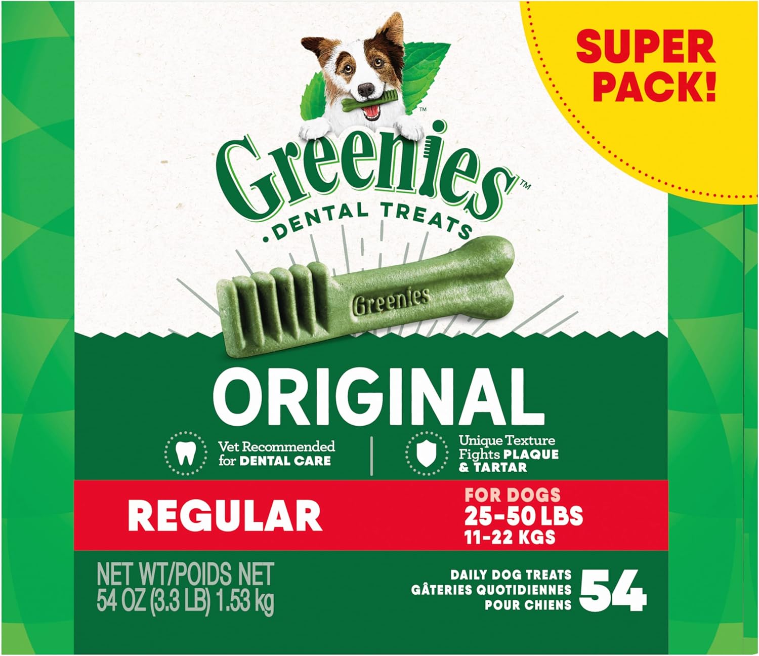 Greenies Regular Treat-Pak Image 0