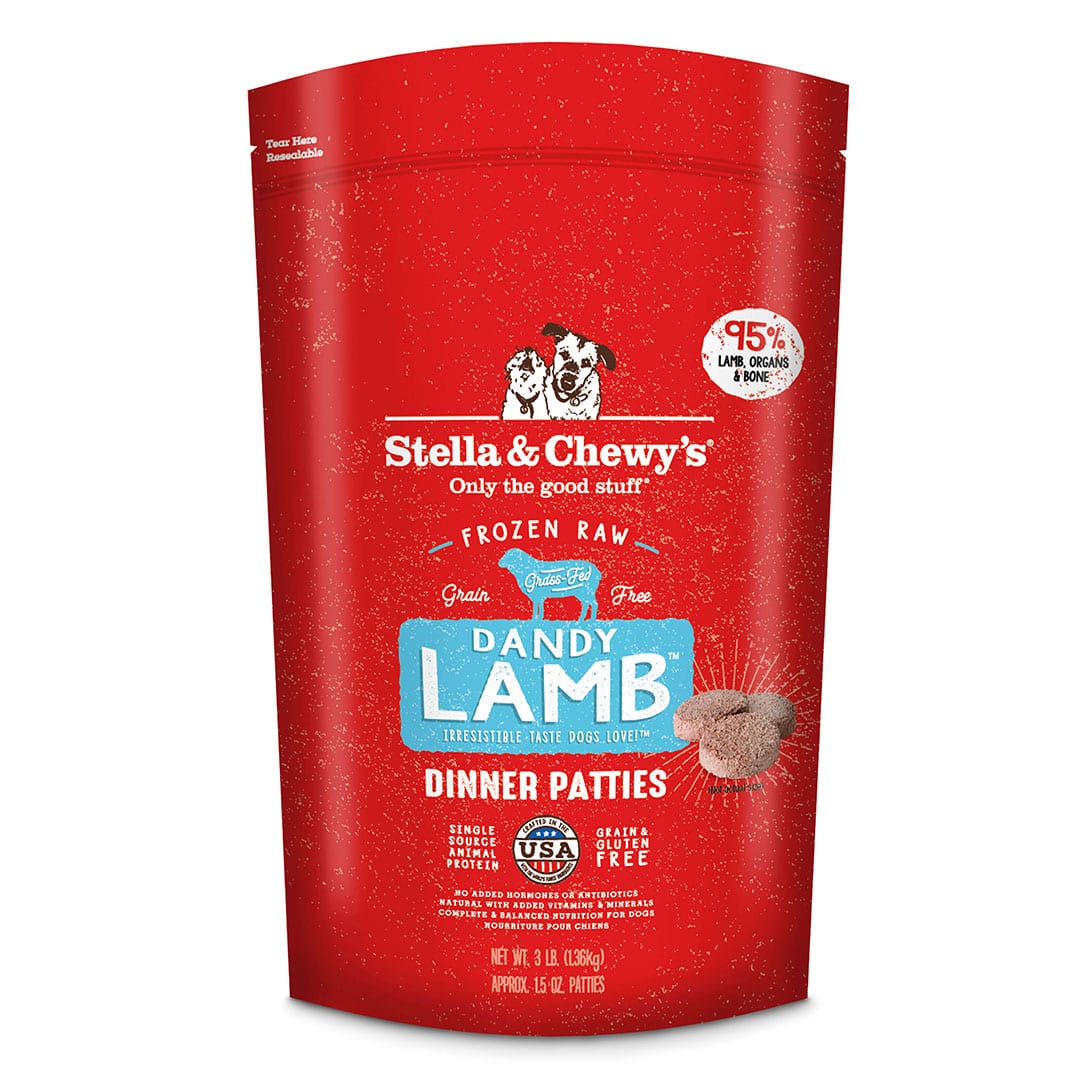 Dandy Lamb Recipe Frozen Raw Dinner Patties Image