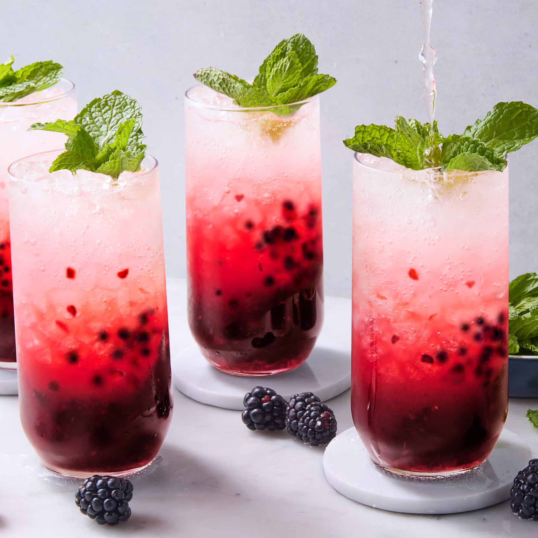 Blackberry Virgin Mojito Image