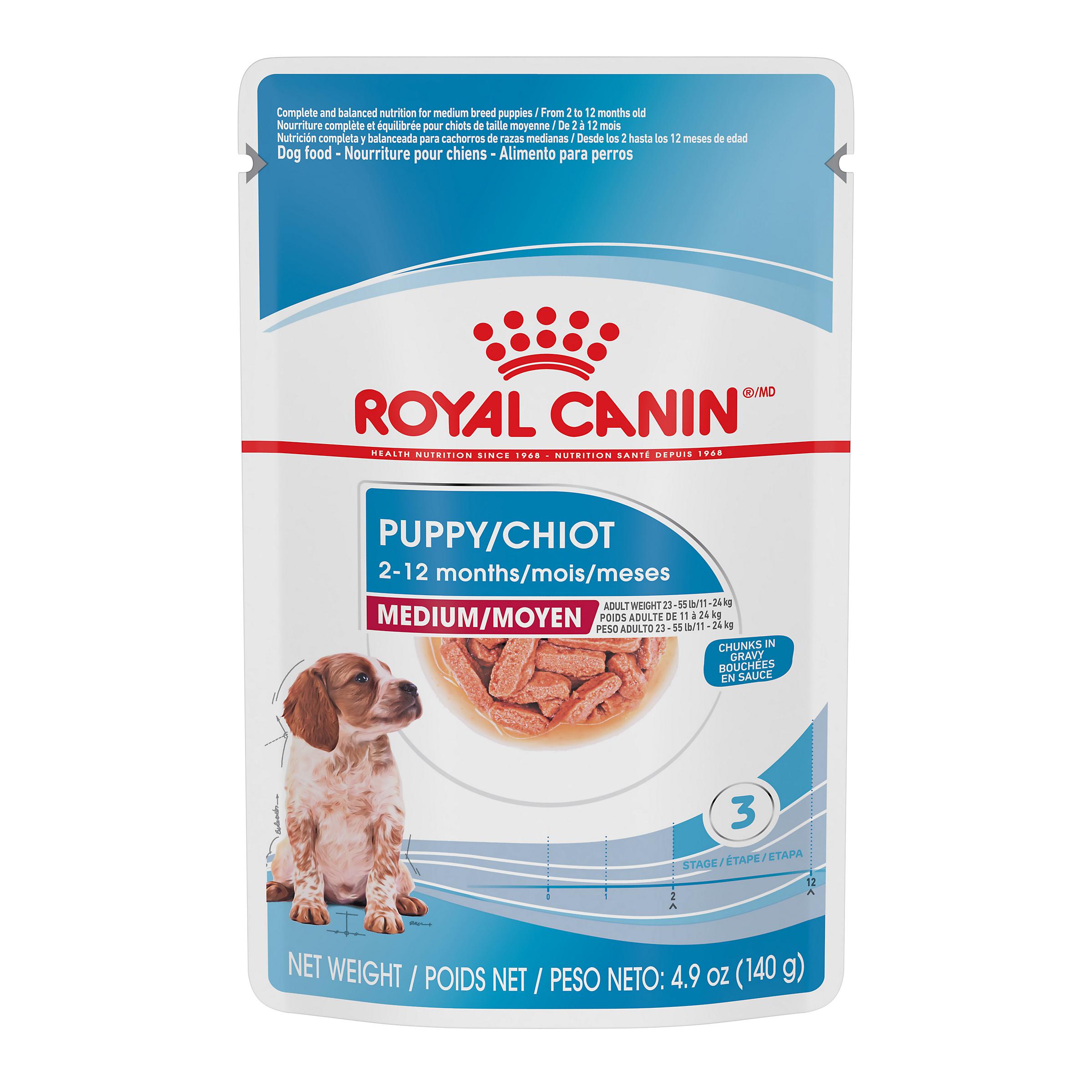 Canin Health Nutrition Medium Puppy Chunks in Gravy Image