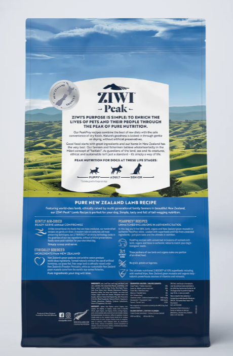 Ziwi Air dried Lamb Recipe  Image 1