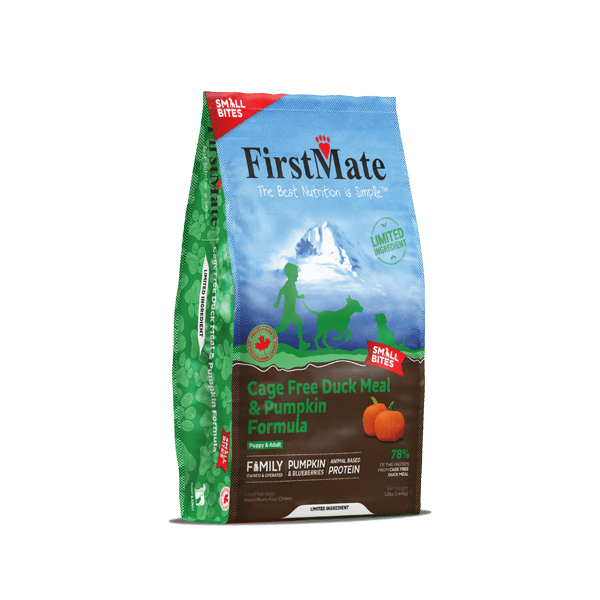 FirstMate Cage Free Duck Meal & Pumpkin Formula Small Bites Image