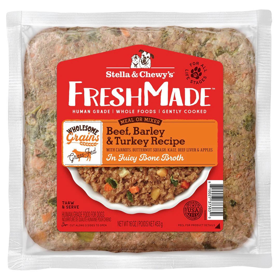 Beef, Barley & Turkey Frozen Dog Food Image