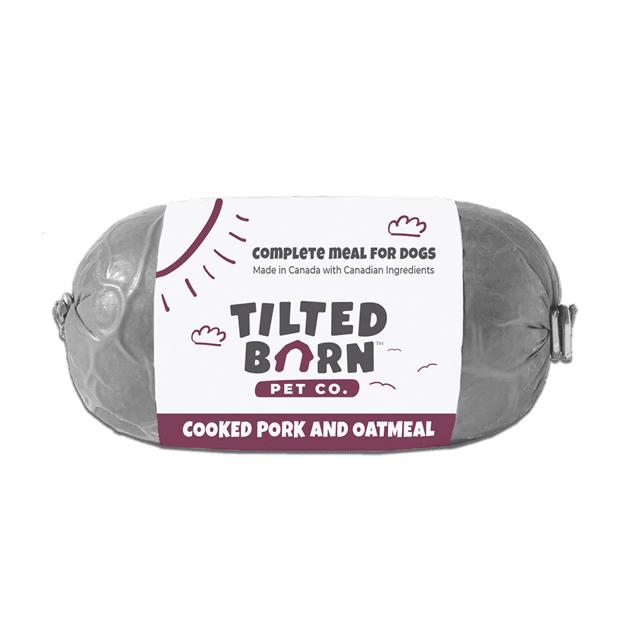 Cooked Pork and Oatmeal Image