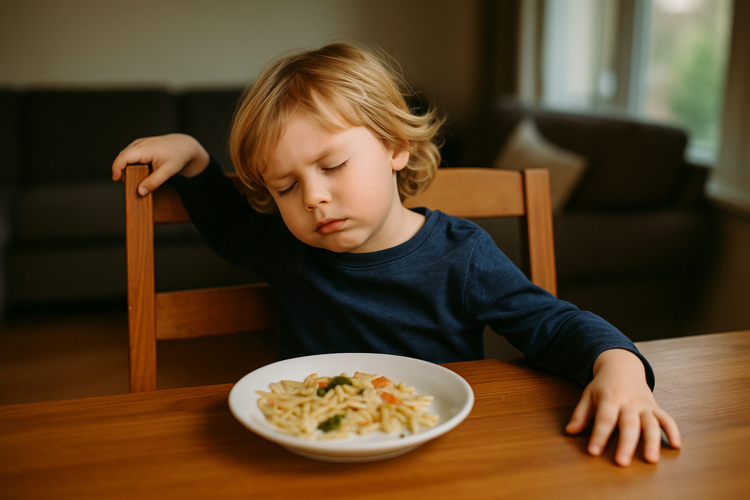 Quand votre enfant ne tient pas en place à table, et comment l’aider