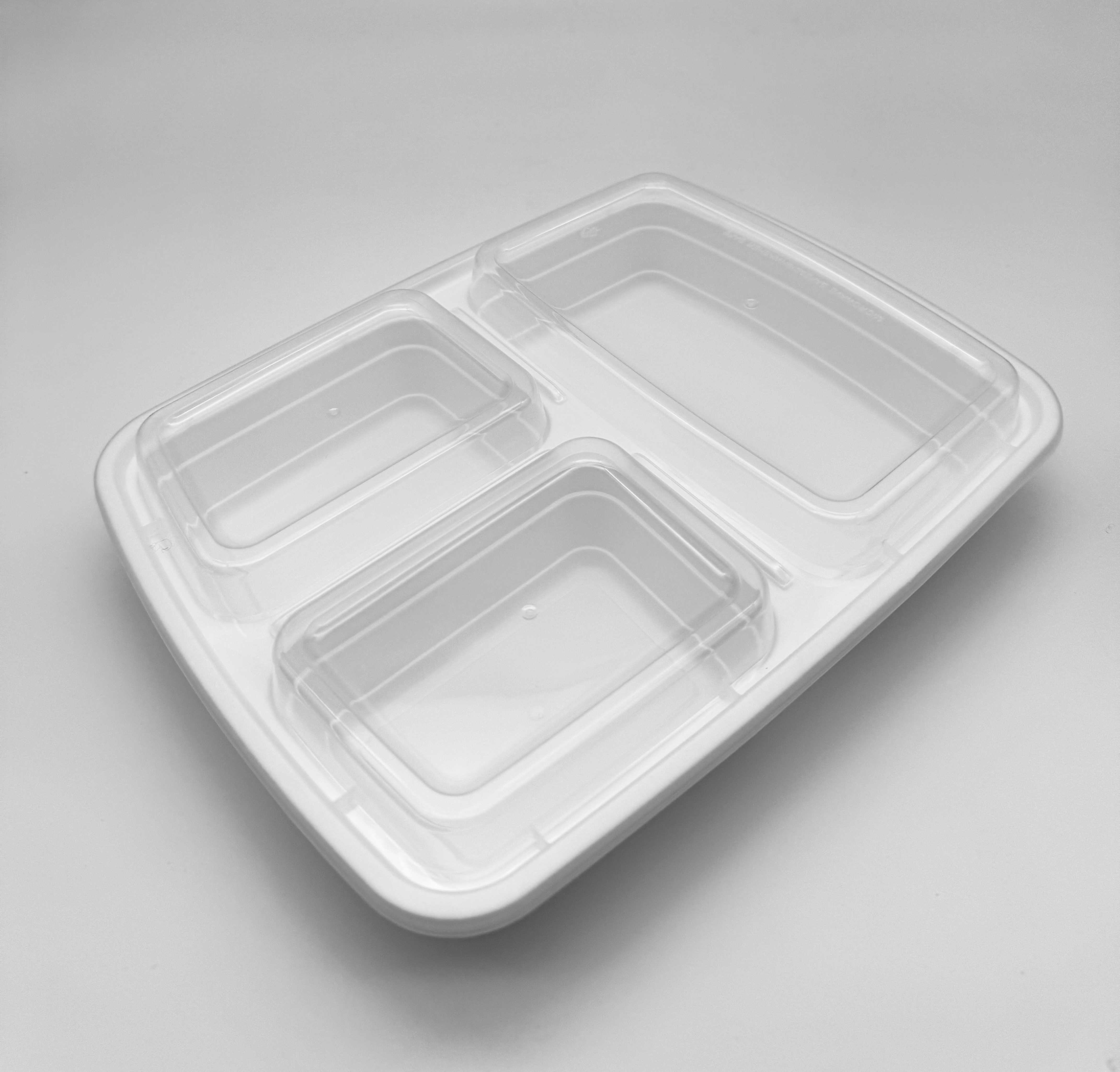Rectangular Microwave Heavy Duty Container - 32oz Image