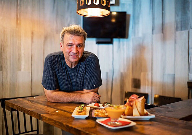 Jose Salgado Chef Owner of Tapas at Embrujo