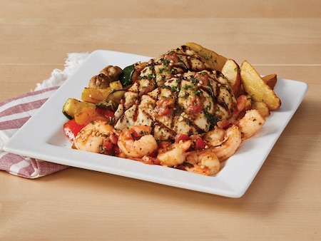 Chicken & Shrimp Scampi