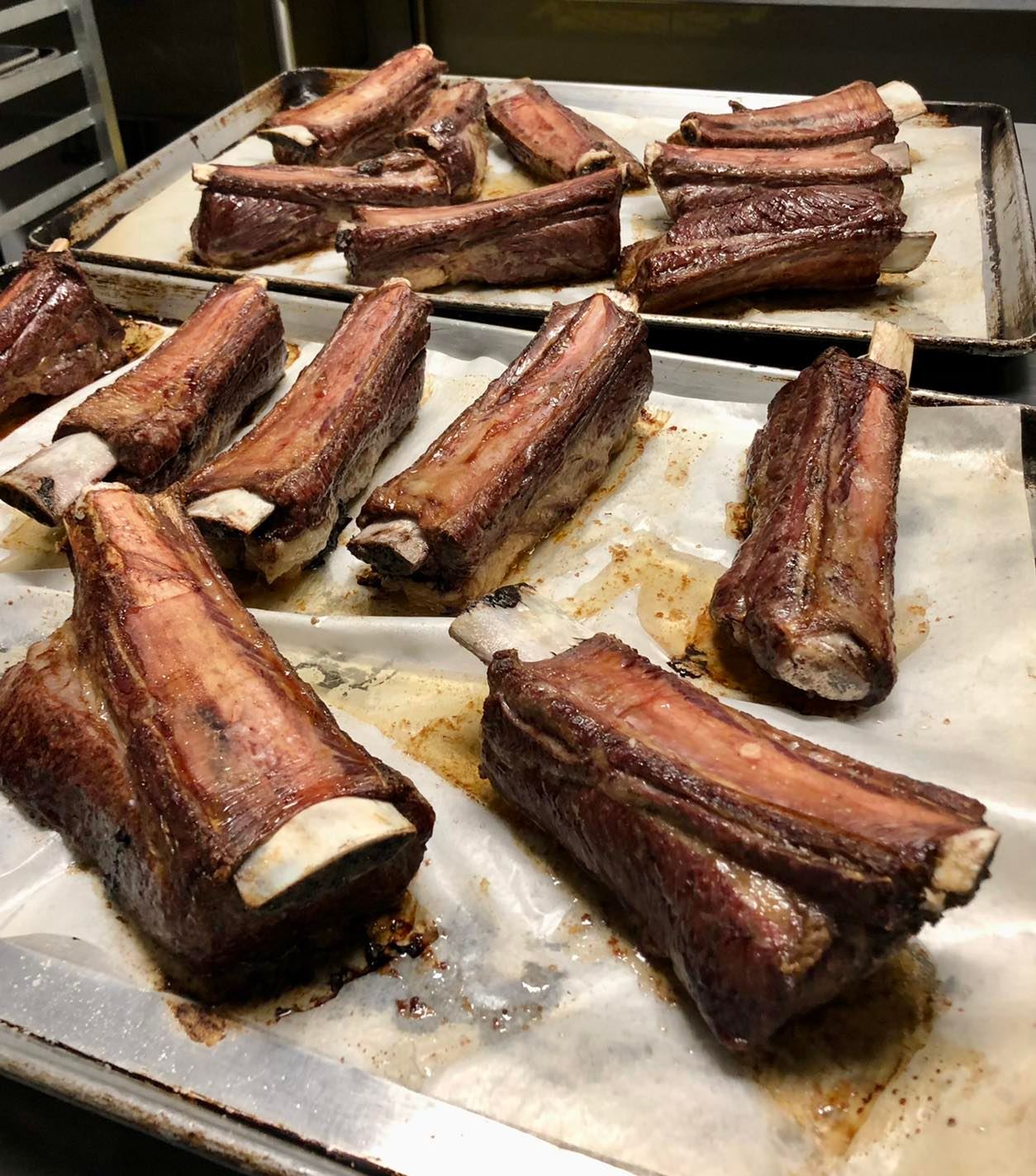 Big, juicy and tender short ribs (the meat trifecta) 