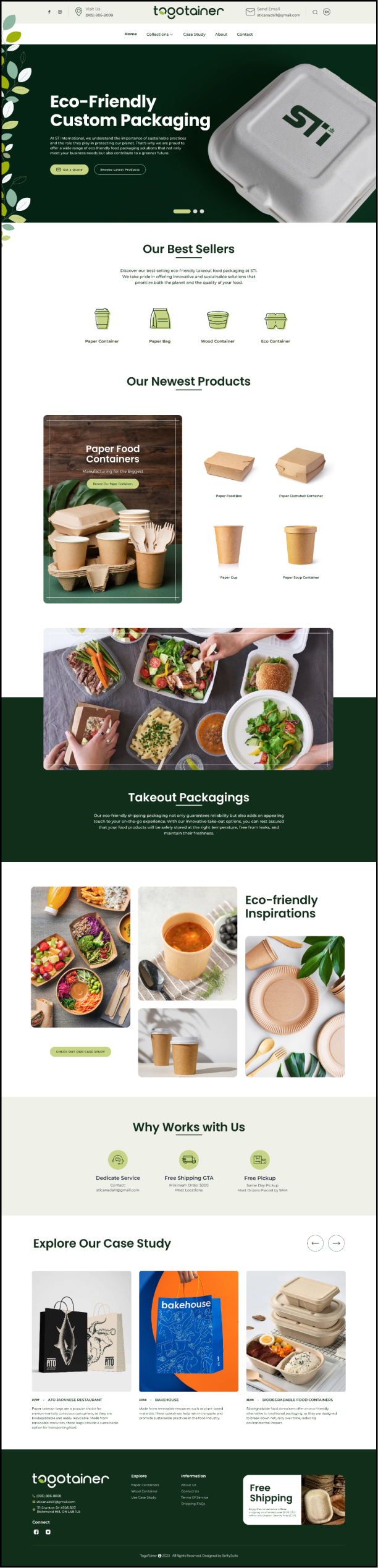 Home Page Design