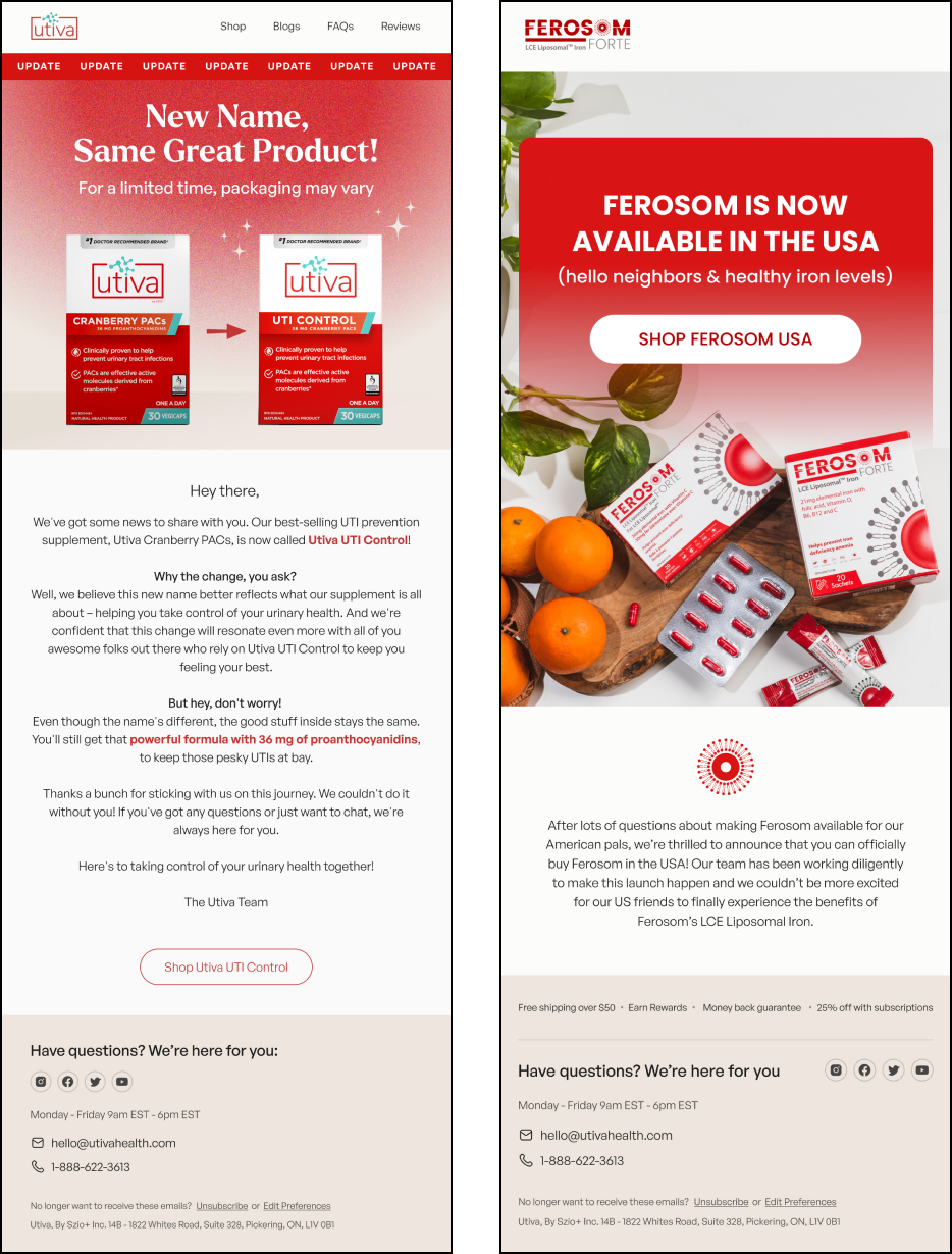 Product Launch Emails