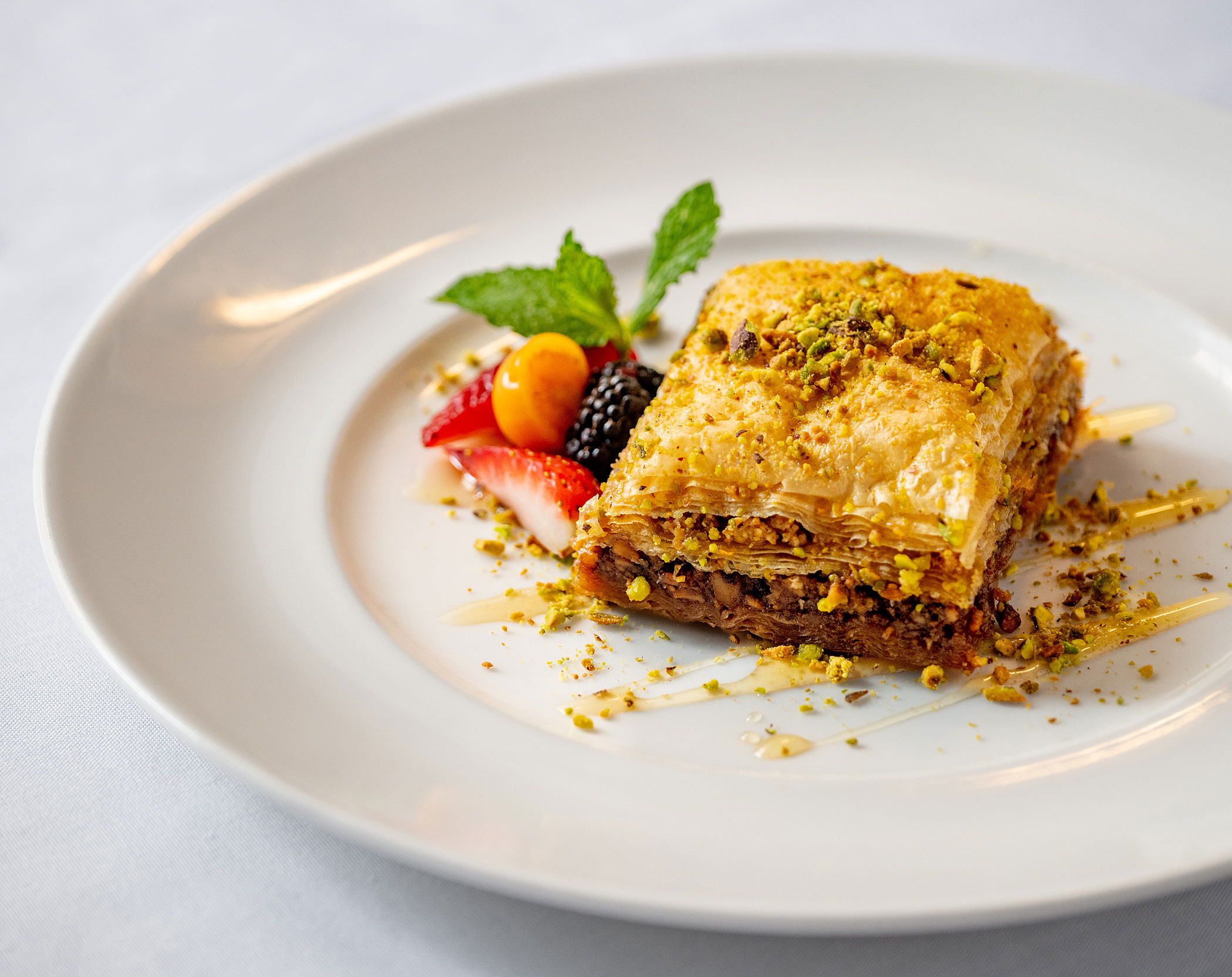 Baklava dessert