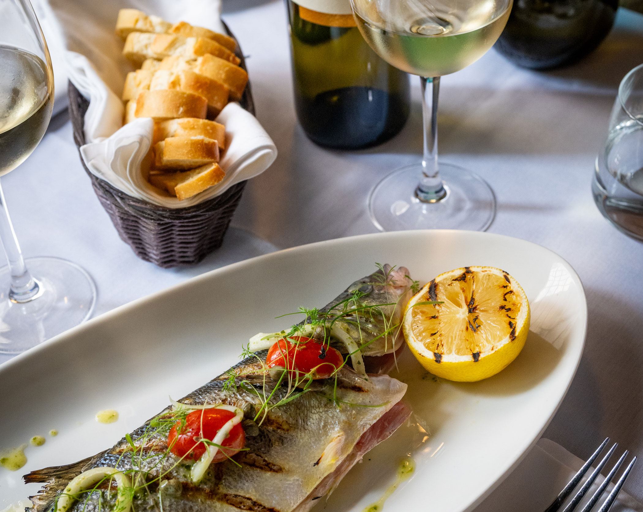Fresh Whole Sea Bass